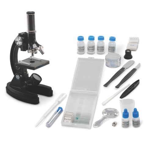 Elenco EDU-23703 5-in-1 100x-1200x Deluxe Microscope Kit —