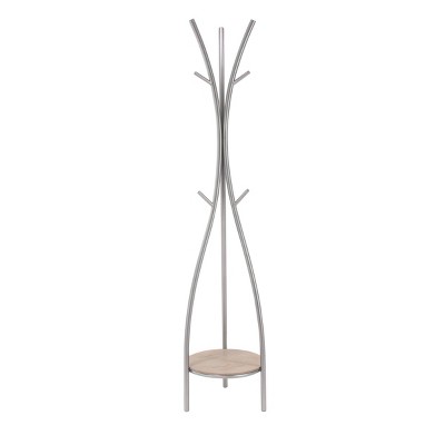 Contemporary Coat Rack Silver - Olivia & May