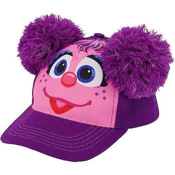 Sesame Street Kids Abby Cadabby Baseball Hat- Purple/Pink