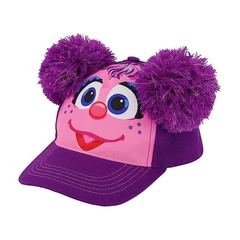 Sesame Street Kids Abby Cadabby Baseball Hat- Purple/Pink, 1 of 7