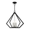 Livex Lighting Prism 5 - Light Chandelier in  Black - 2 of 4