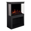 Modern Ember 24-in 3-Sided Freestanding Electric Stove - 3 of 4