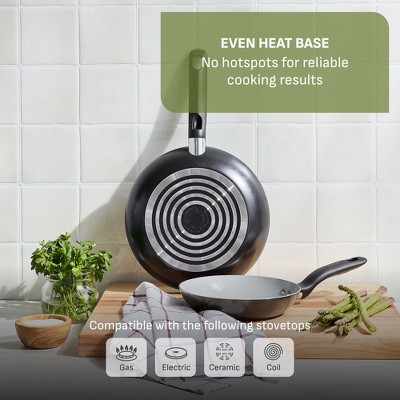 T-Fal Simply Cook 20pc Ceramic Nonstick Cookware Set Black