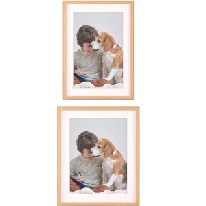 REGALWOVEN Wedding Home Decor Art Modern Picture Frames for Wall Hanging or Tabletop Display 2 Pcs - 1 of 4