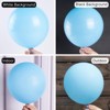 PartyWoo Balloons Light Blue Baby Pastel Sky Aqua 18 12 10 5 Inch 85 pcs - 3 of 4