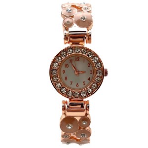 Olivia Pratt Colorful Round Shapes Band Bangle Women Watch - 1 of 3