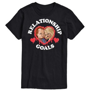 Men's - Child's Play - Relationship Goals Short Sleeve Graphic T-Shirt - 1 of 4