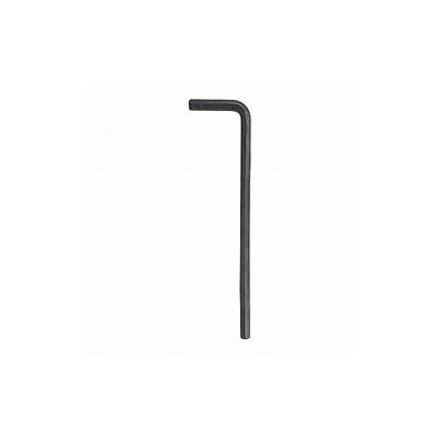 Westward  Hex Key,L,Metric,6mm,5-7/16" L,Blk Oxide 54TU93