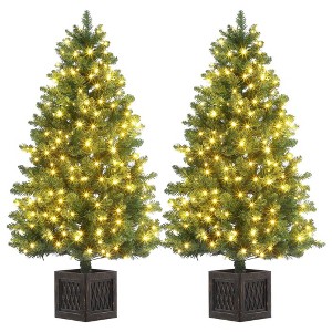 4.5ft Artificial Christmas Tree - 1 of 4