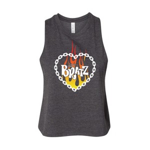 Women's - Bratz - Falme Logo Graphic Racerback Tank - 1 of 3