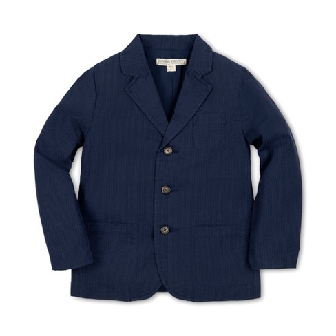 Hope & Henry Boys' Organic Seersucker Suit Jacket, Infant - image 1 of 4