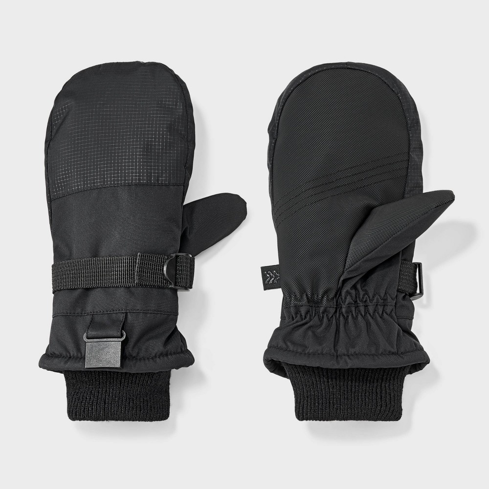 Boys' Ski Mittens - All In Motion™ Black 8-12