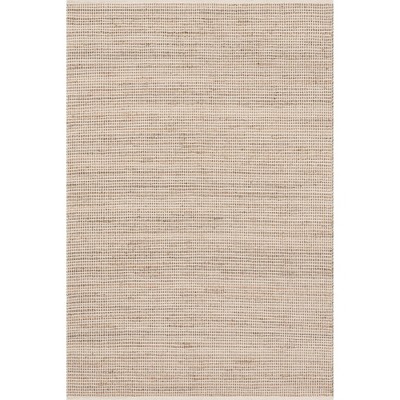 Home Conservatory Gravel Handwoven Jute Indoor Area Rug