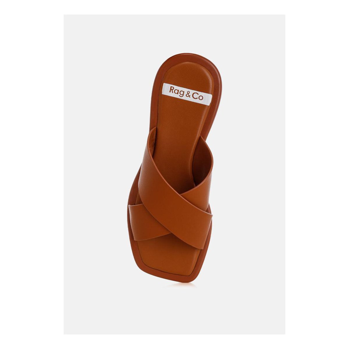Обувь Rag & Co Womens Shosa Genuine Leather Criss-Cross Flats 8 — фото 4