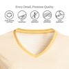 Lands' End Women's Relaxed Supima Cotton Long Sleeve V-Neck T-Shirt - 3 of 4