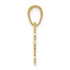 Black Bow Jewelry 14k Yellow Gold 16mm Polished Gymnastics Pendant - 2 of 4