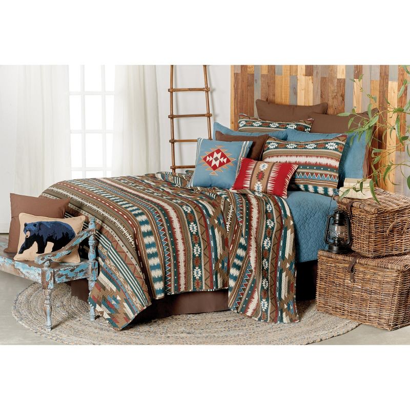 C&F Home Wyatt Cotton Cotton Quilt Set - Reversible and Machine Washable, 4 of 8
