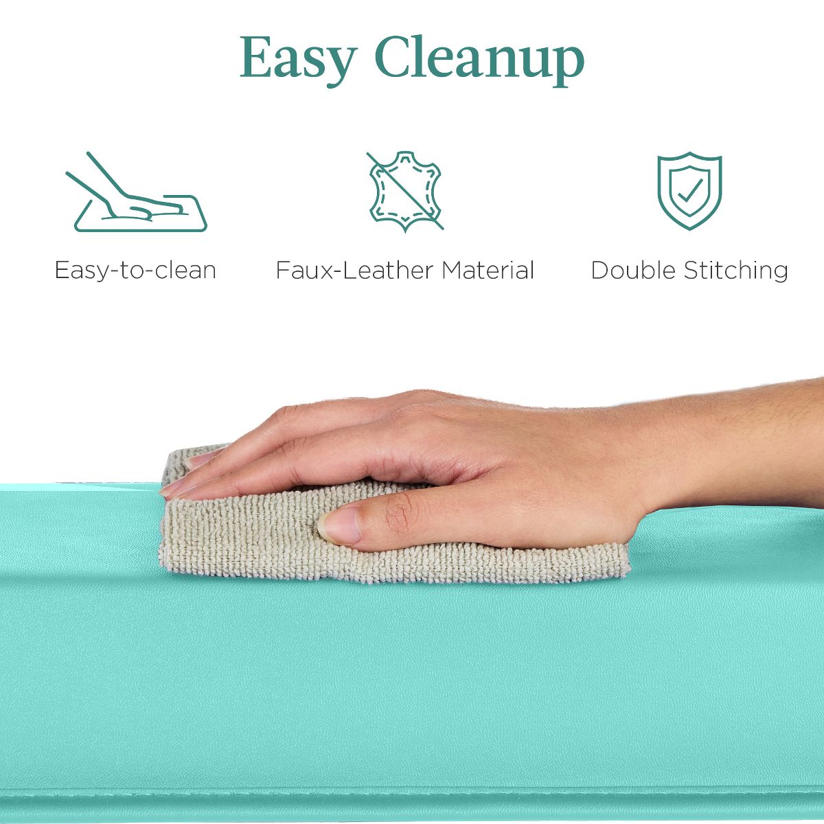 Best Choice Products 8ft Folding Floor Balance Beam 2-Panel for Gymnastics Practice, Exercise Purple - thumbnail 4