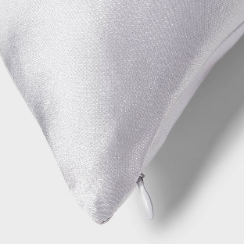Standard 100% Silk Pillowcase with Hidden Zipper - Threshold™, 4 of 5
