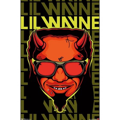 Trends International Lil Wayne - Devil Unframed Wall Poster Prints