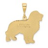 Black Bow Jewelry 14k Yellow Gold Golden Retriever Pendant - 3 of 4