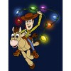 Boy's Toy Story Christmas Woody Light Lasso T-Shirt - 2 of 4