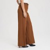 Women's Mid-Rise Wide Leg Elastic Waist Palazzo Pants - A New Day™ - 3 of 4