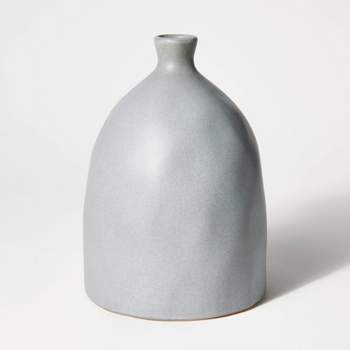 Ceramic Slate Vase Gray - Threshold™ designed with Studio McGee