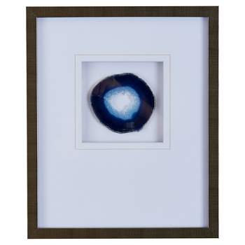 Agate Stone Framed Graphic (4" Agate)