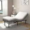 Costway 8 Inch Twin XL Bed Mattress Gel Memory Foam Convoluted Foam for Adjustable Bed - 2 of 4