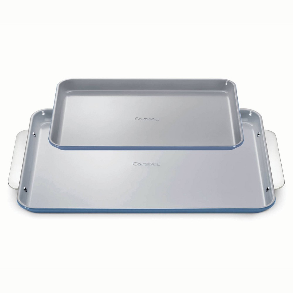 Photos - Bakeware Caraway Home 2pc Baking Sheet Duo Set Slate 