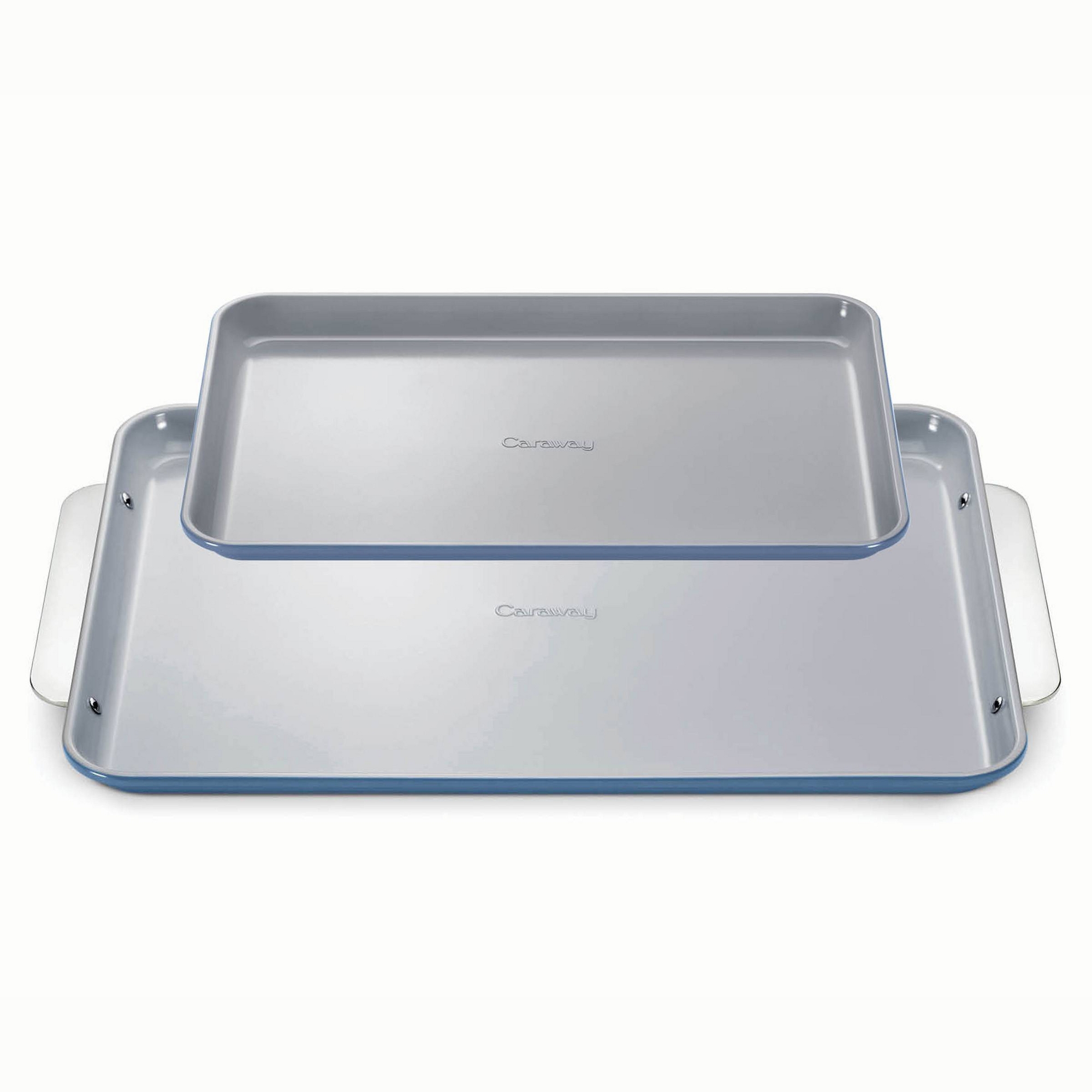 Caraway Home 2pc Baking Sheet Duo Set Slate