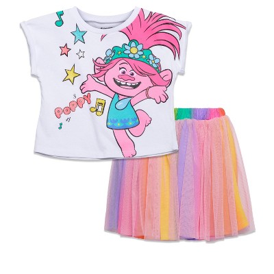 Trolls Girls and Toddler 3-Pack T-Shirts 