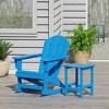 WestinTrends 2-Piece Set Outdoor Adirondack Rocking Chair with Side Table - 2 of 2