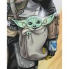 Star Wars The Mandalorian and Grogu Pop Art Tapestry for Bedroom Wall Hanging for Living Room Dorm Home Decor 40"x34" Multicolored - 3 of 4