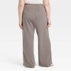 Women's Mid-Rise Sandwash Pull-On Knit Leisure Utility Pants - A New Day™ - 2 of 3
