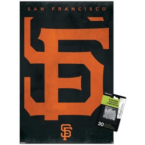 Trends International MLB San Francisco Giants - Logo 25 Unframed Wall Poster Prints - 1 of 4