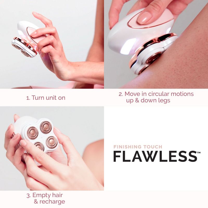 Finishing Touch Flawless Legs Electric Razor for Women, 6 of 13