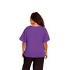 Women's Ameli Cotton Short Sleeve V-Neck Top - Plus - On The Plus Side - 3 of 4