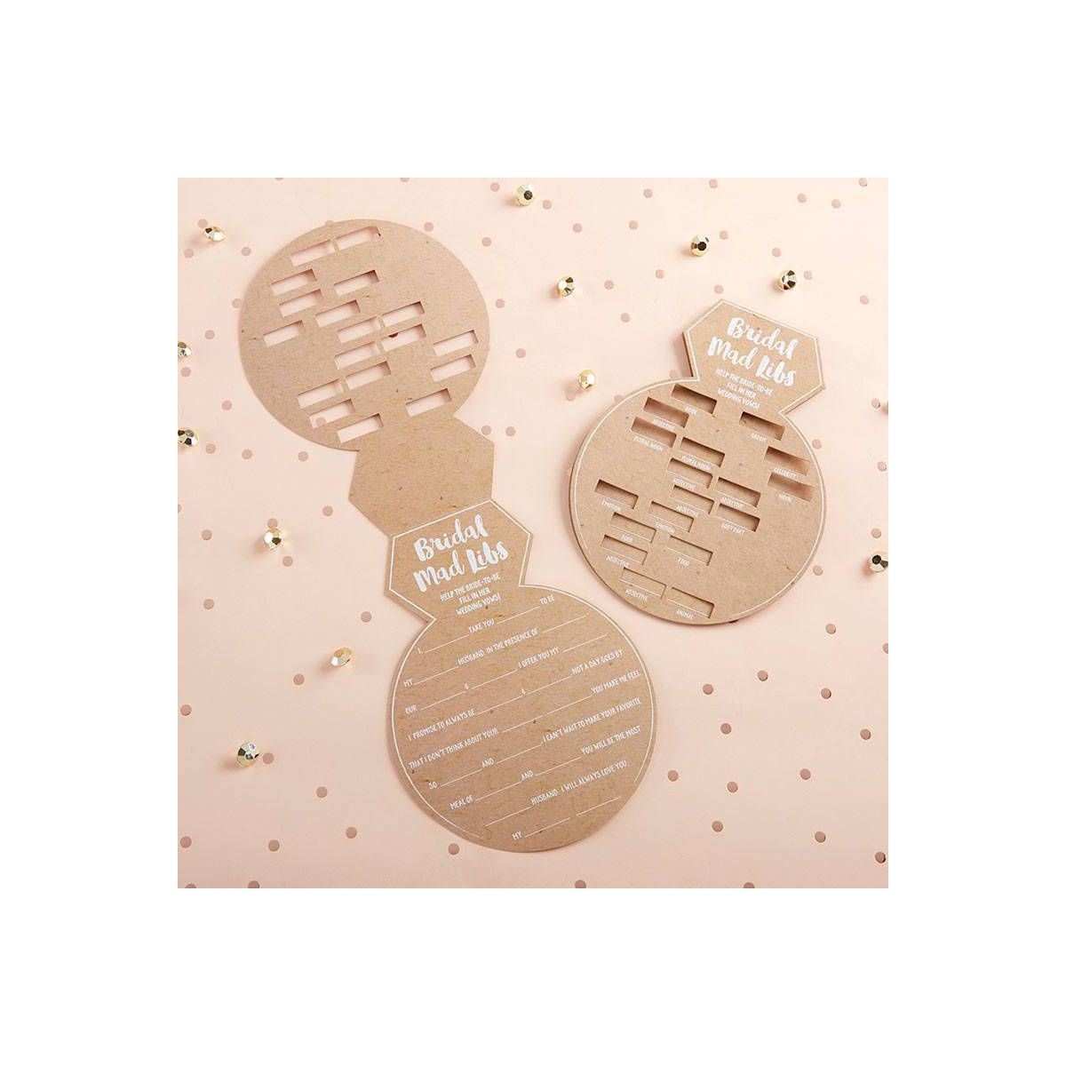 50ct Bridal Shower Game Cards - thumbnail 3
