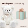 Bearington Aspen, 15.5 Inch White Teddy Bear Stuffed Animal, Vintage Teddy Bear, Makes a Great Gift for Birthday - 4 of 4