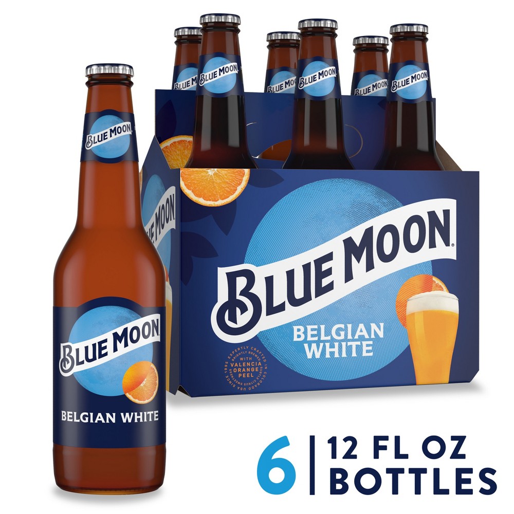 Blue Moon 12oz Bottle 6pk