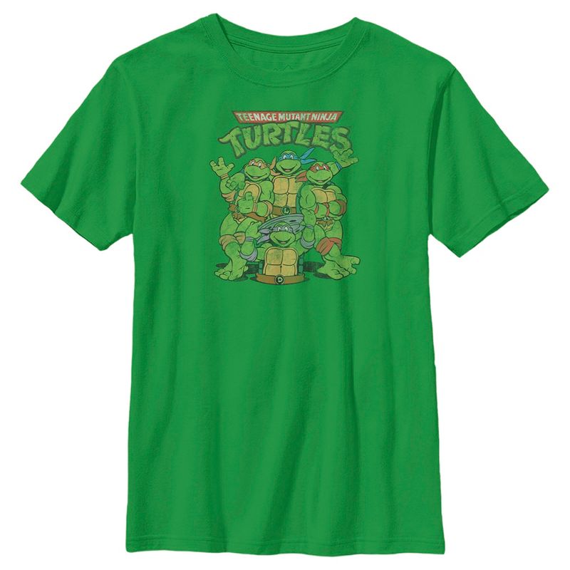 Boy's Teenage Mutant Ninja Turtles Best Friend Shot T-Shirt, 1 of 4