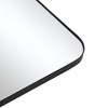 Lirago Adjustable Black Framed Bathroom Mirror with Rotation Modern Vanity Wall Mirror for Bathroom Decor Set of 2 - 4 of 4