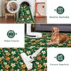 Floral Washable Rugs Kitchen Runners for Hallway Laundry Contemporary Flower Girls Bedroom Rug Non Slip Kids Playroom Carpet - 4 of 4