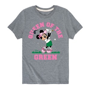 Boys' - Disney - Queen Of The Green Golf Short Sleeve Graphic T-Shirt - 1 of 4