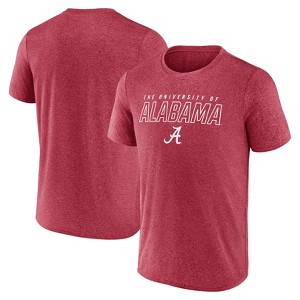 NCAA Alabama Crimson Tide Men's Heather Poly T-Shirt - 1 of 3