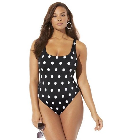 Target women's clearance plus size swimwear