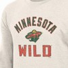 NHL Minnesota Wild Men's Long Sleeve Oat Crew Neck Fleece - 3 of 3