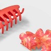 Claw Hair Clip Set 3pc – Universal Thread™ - image 2 of 2